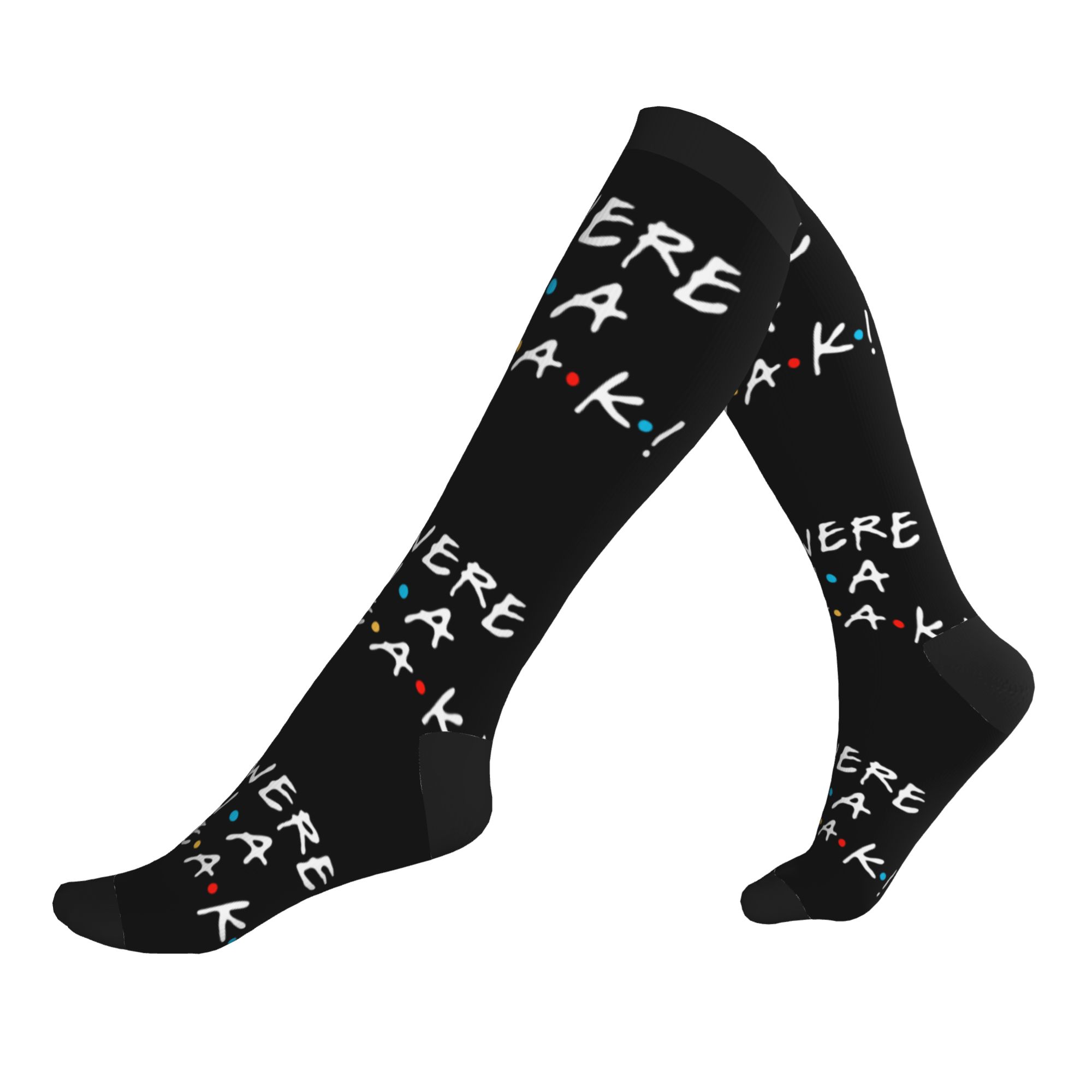 No Show Sock Women - جوارب مضحكة مستوحاة من مسلسل فريندز