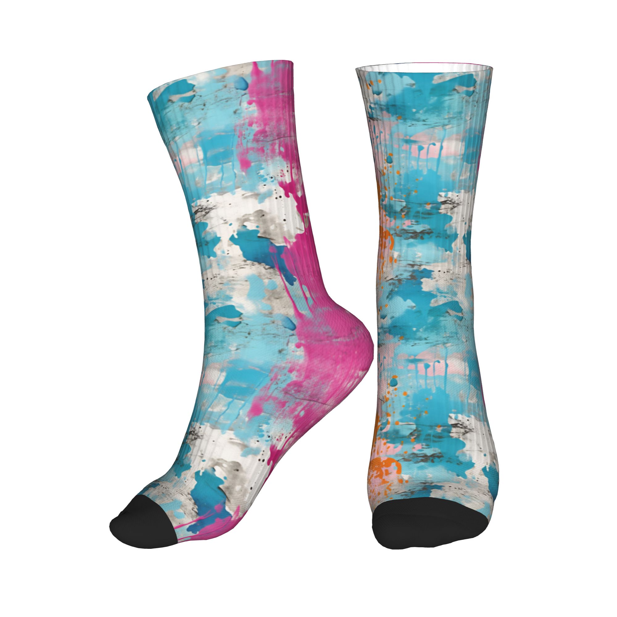 Dress Sock Men - جوارب طويلة بنمط جيرلي جرانج ذات