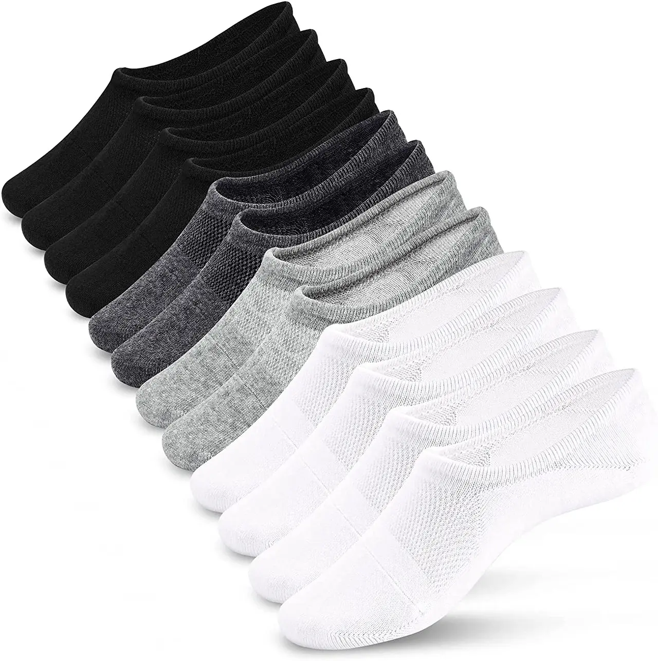 No Show Sock Women - جوارب IDEGG غير مرئية للنساء، قصيرة