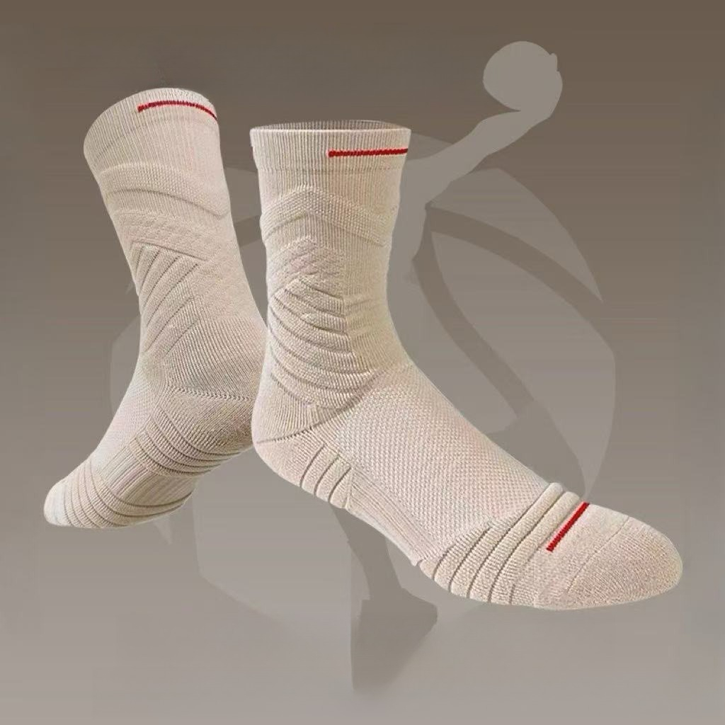 Athletic Sock Cushion - زوج واحد من جوارب كرة السلة