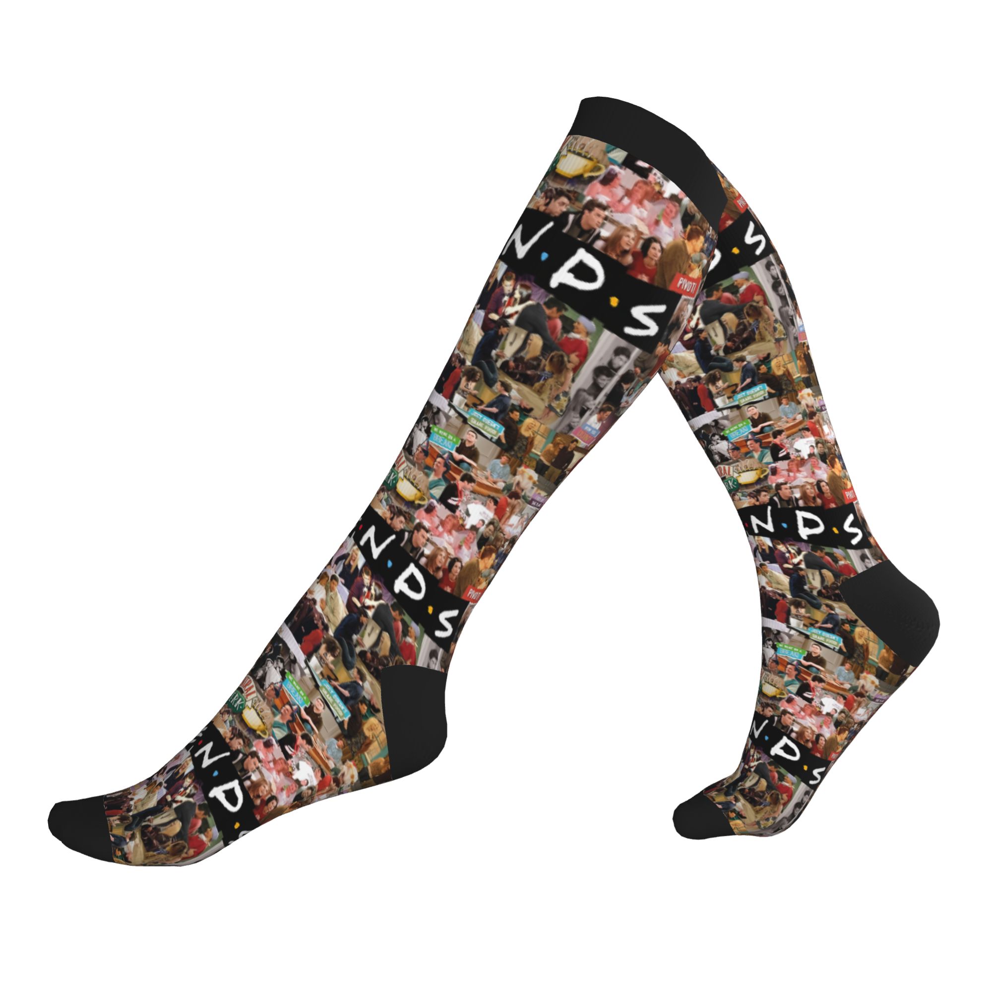 No Show Sock Women - جوارب رياضية مضغوطة بتصميم مرح ودافئ