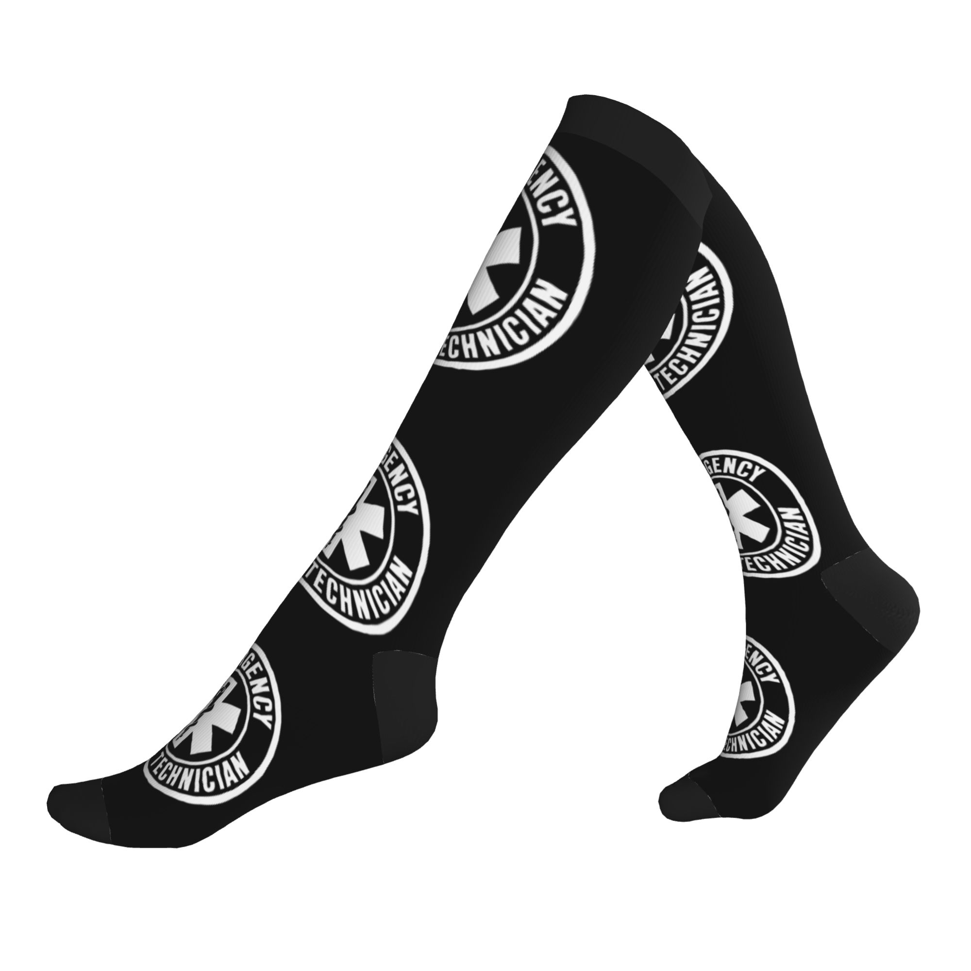 Compression Sock Medical - جوارب بشعار Emt Star Of Life