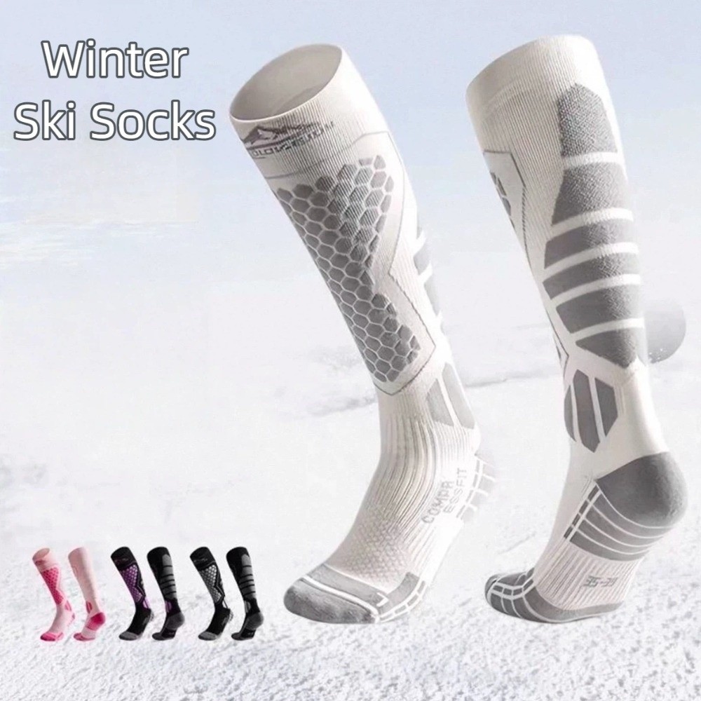 زوجان من جوارب التزلج السميكة  - مراجعة Thermal Sock Winter وسعره