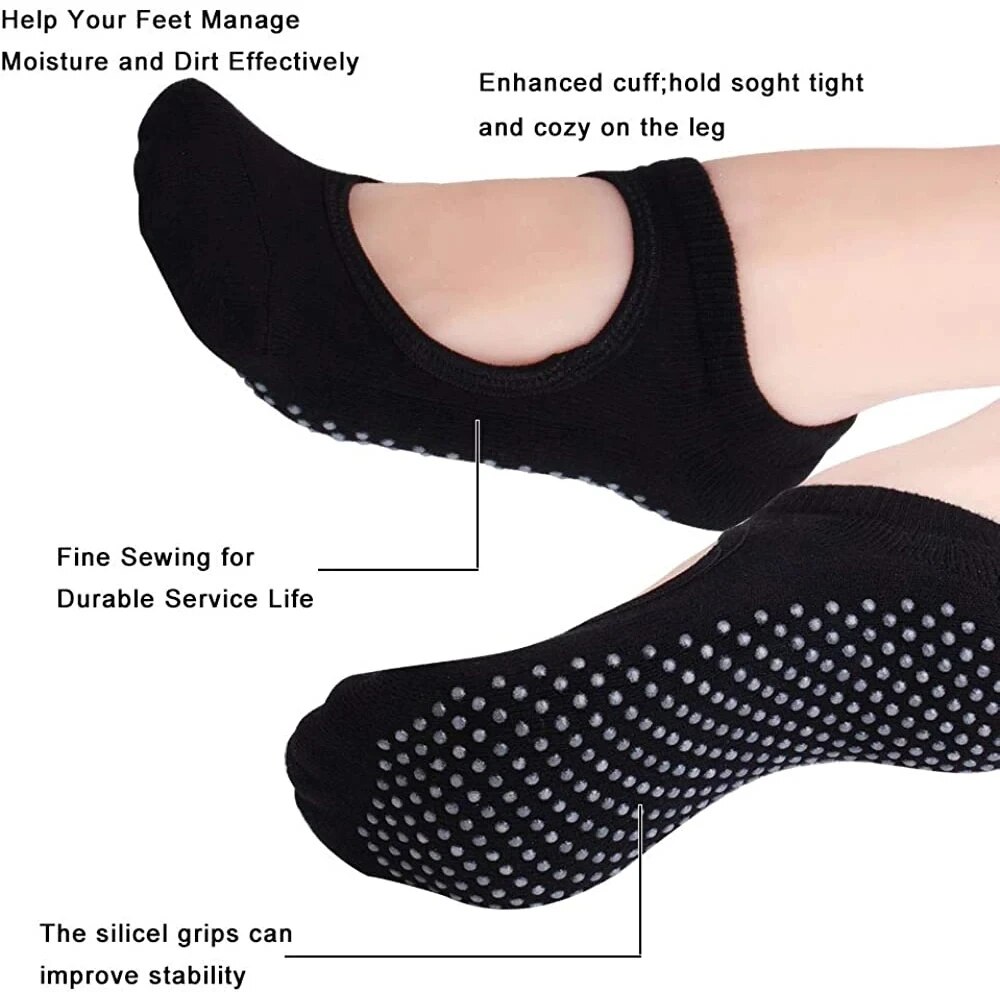 عالية الجودة النساء اليوغا الج - مراجعة No Show Sock Women وسعره