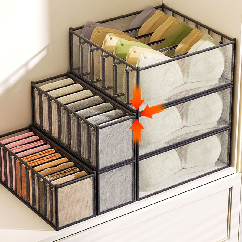صندوق تخزين الملابس الداخلية ل - مراجعة Sock Organizer Tray وسعره