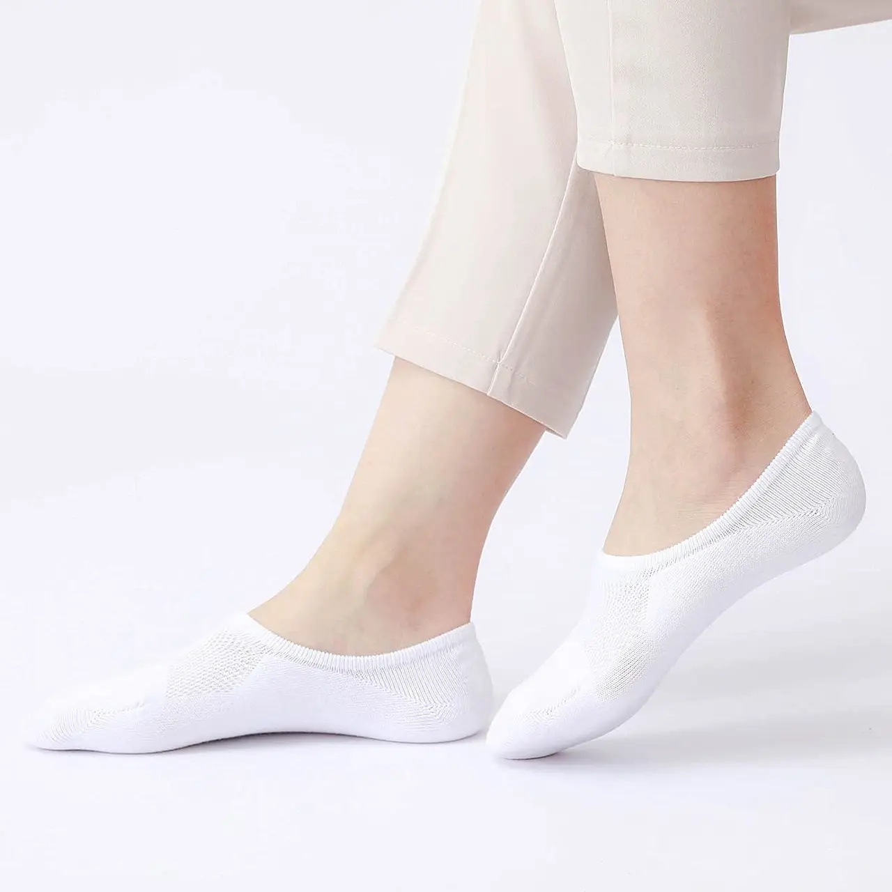 جوارب IDEGG غير مرئية للنساء،  - مراجعة No Show Sock Women وسعره