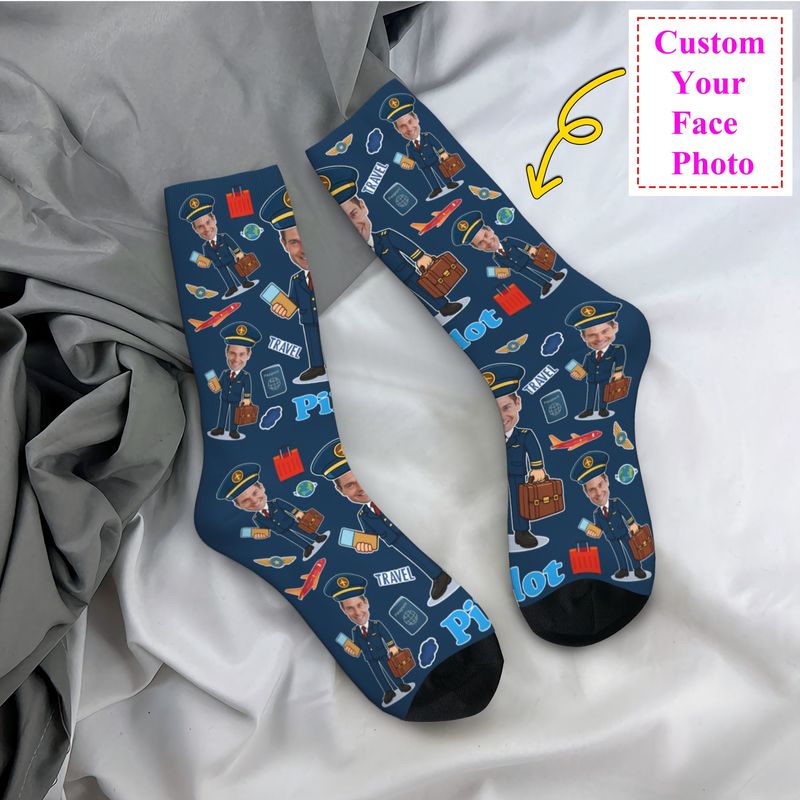 الجدة الرجال مضحك الطيار فستان - مراجعة Dress Sock Men وسعره