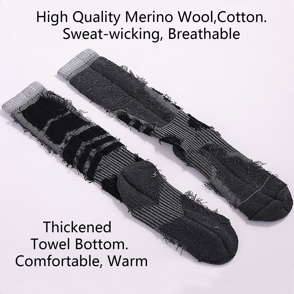 سميكة ميرينو الصوف جوارب رياضي - مراجعة Wool Hiking Sock وسعره